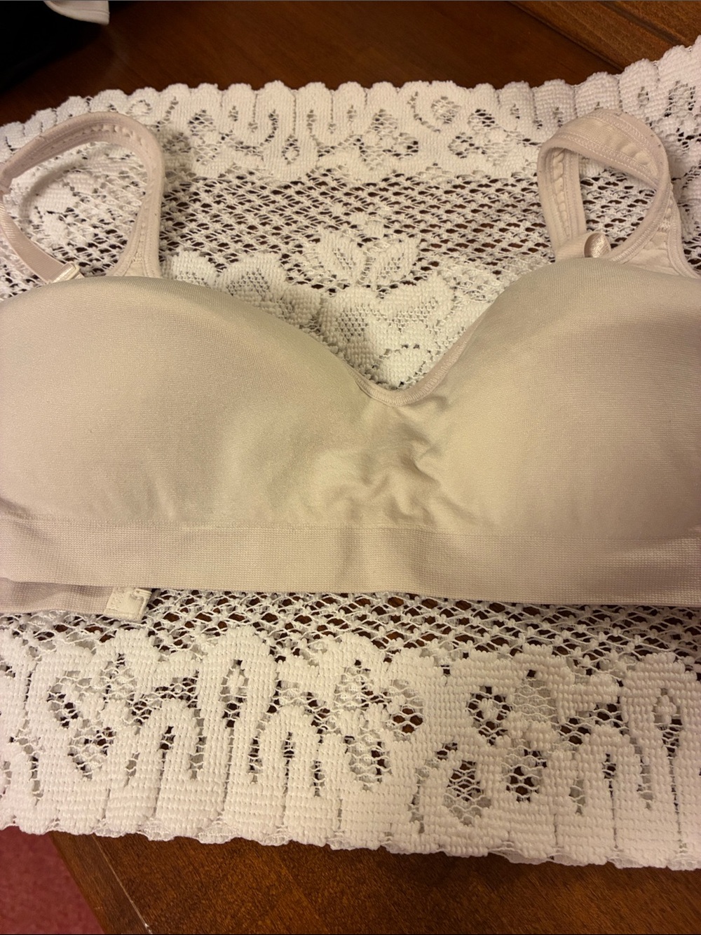 Midnight by Carole Hochman Light Beige Wireless Seamless Bra